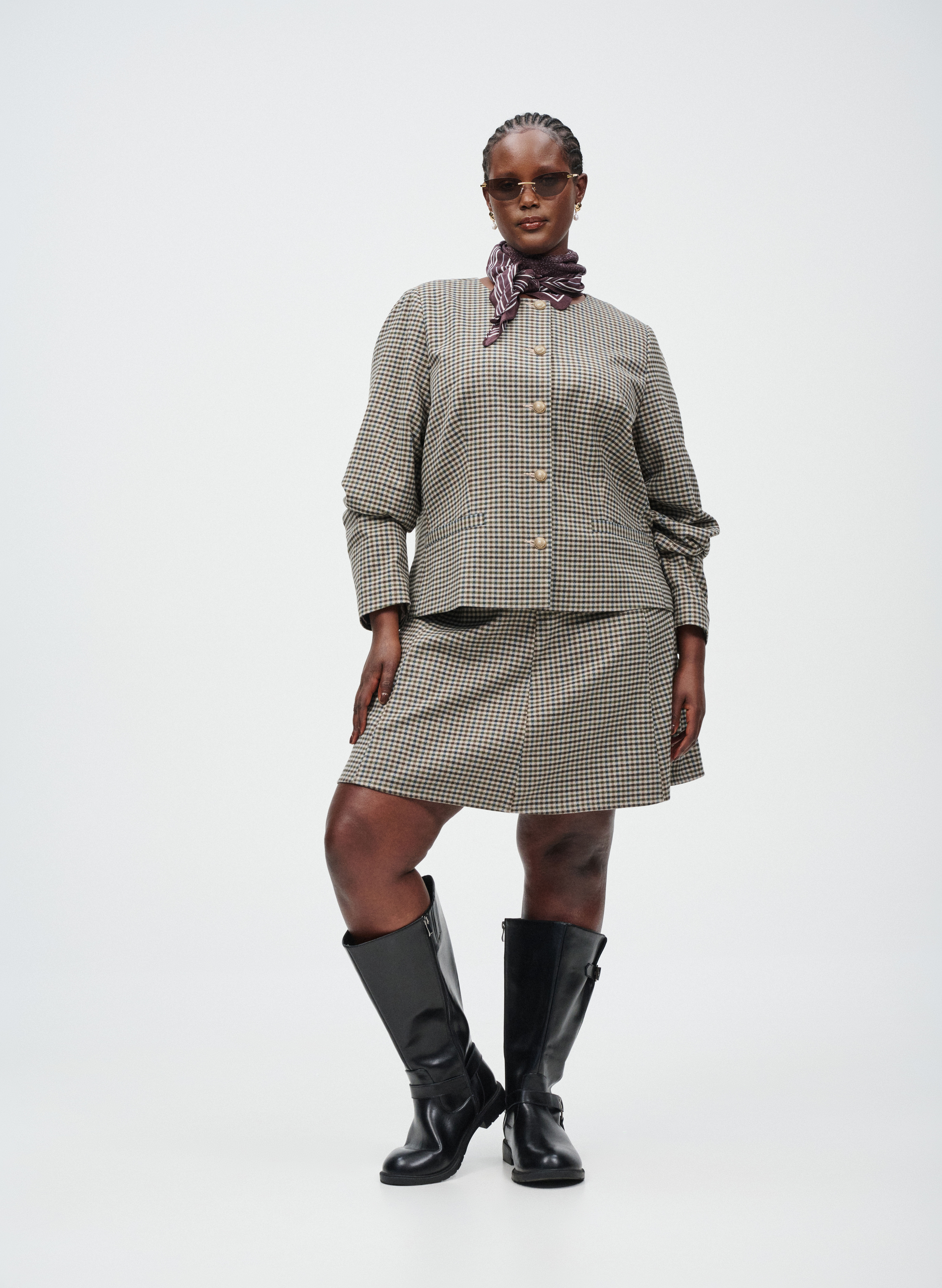 Zizzi Dopasowany zestaw z detalami, , Model