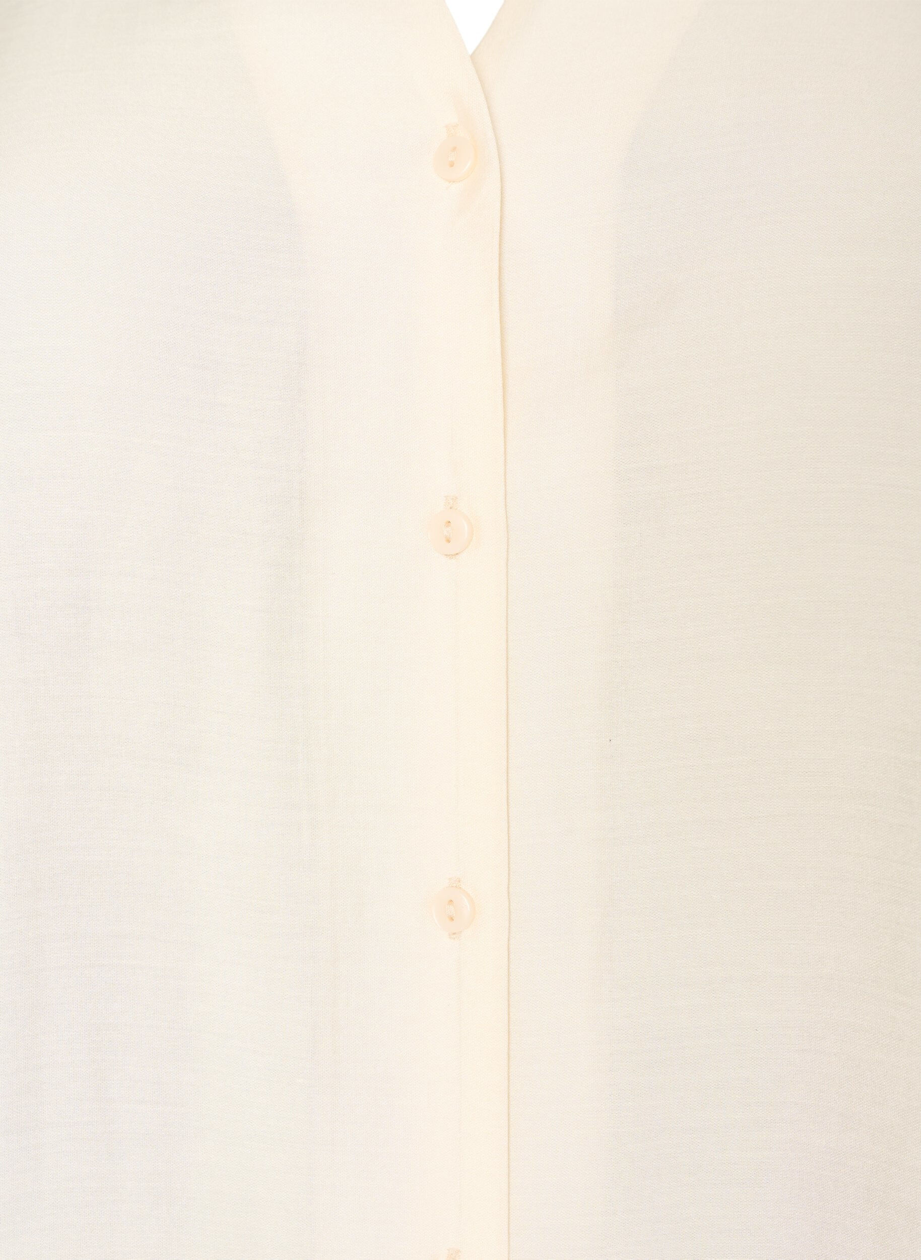 ZizziBluzka koszula z rekawami do lokcia i kwiatowymi detalami, Beżowy, Packshot image number 2