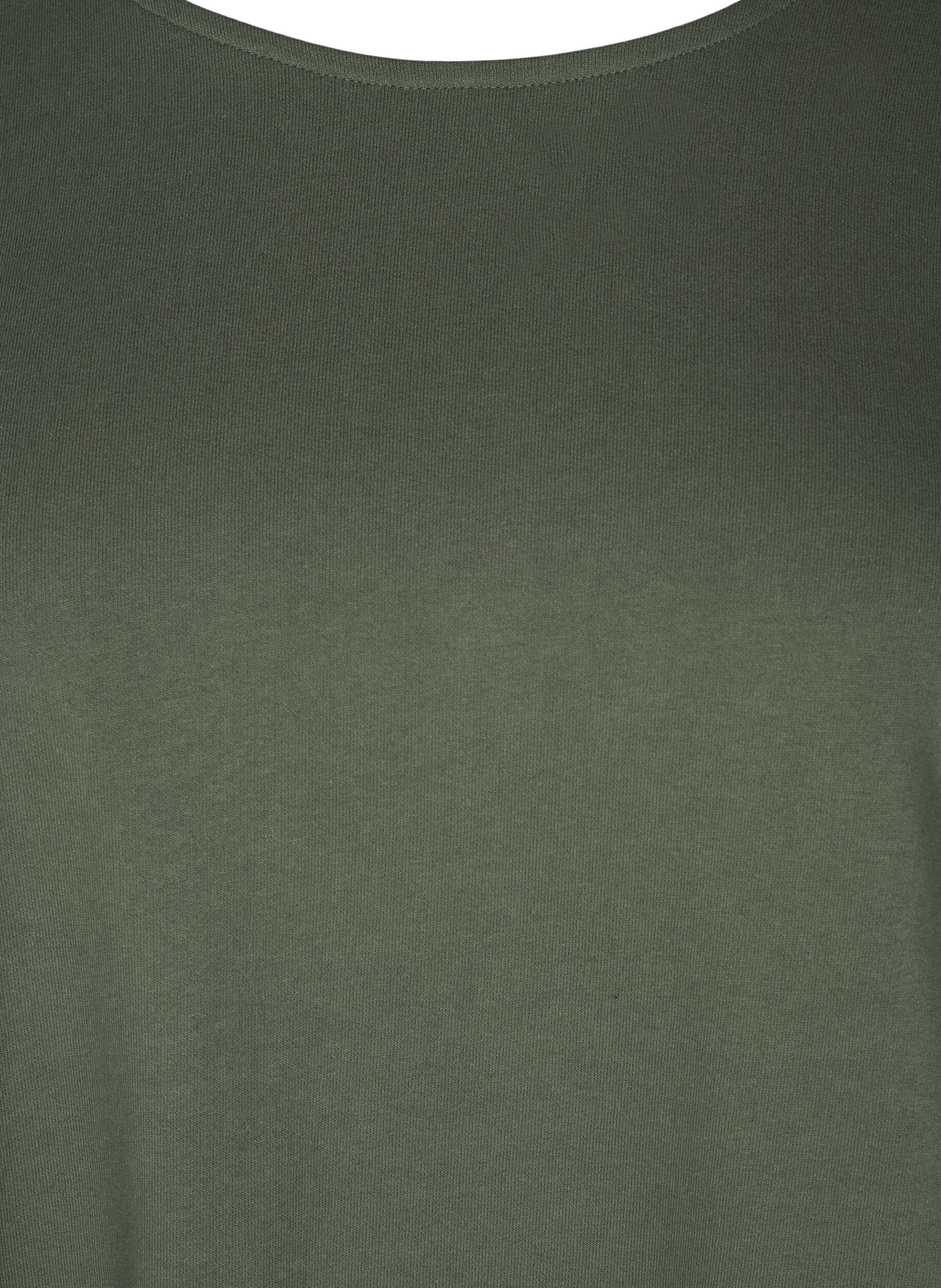 Zizzi Sukienka - bombka z kieszeniami, Zielony, Packshot image number 2