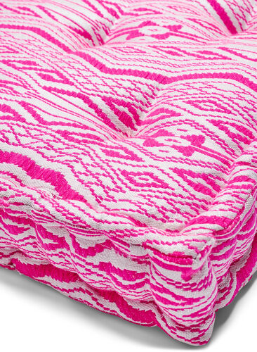 Poduszka na skrzynke ze wzorem, Pink, Packshot image number 1