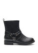 Niskie buty motocyklowe, Czarne, Packshot image number 0