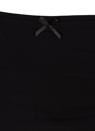 3-pack majtek typu hipster z koronkowym wykonczeniem, Black, Packshot image number 2