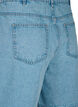Szorty jeansowe z wysokim stanem, Light Blue Denim, Packshot image number 3
