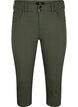 Obcisle spodnie capri z mieszanki wiskozy, Thyme, Packshot image number 0