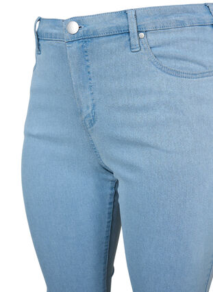Bardzo waskie jeansy Amy z wysokim stanem, Ex Lgt Blue, Packshot image number 2