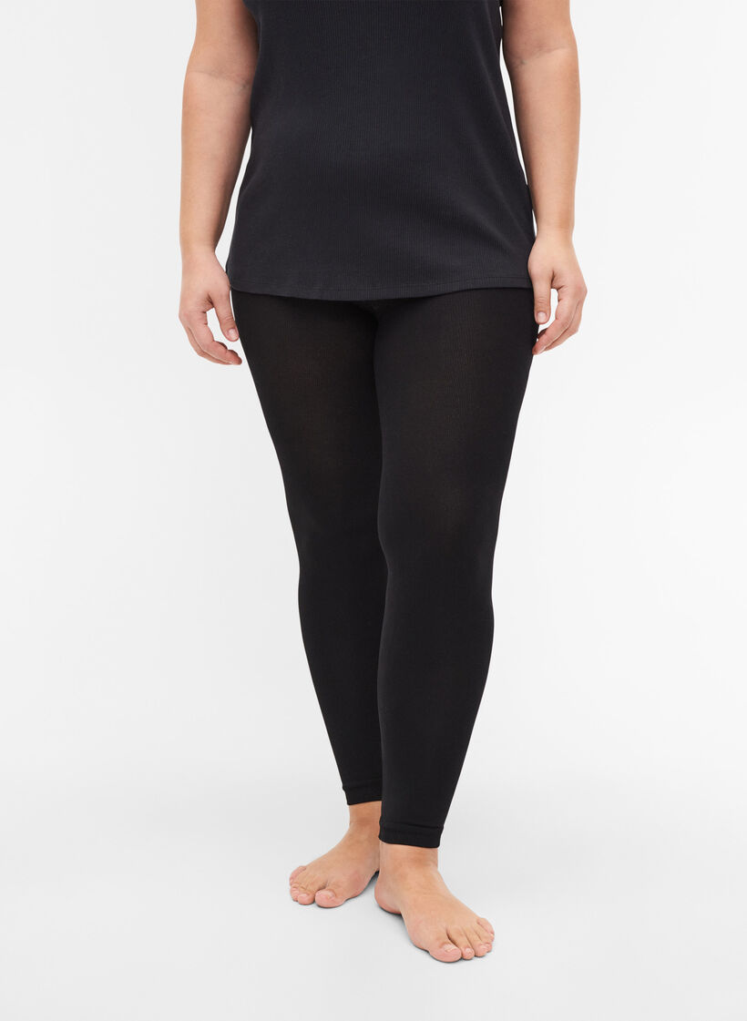Legginsy 200&nbsp;den, Czarne, Model image number 2