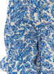 Bawelniana bluzka z kwadratowym dekoltem, Niebieskie, Packshot image number 3