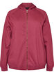 Bluza z kapturem z nadrukiem na plecach, Czerwony, Packshot image number 0