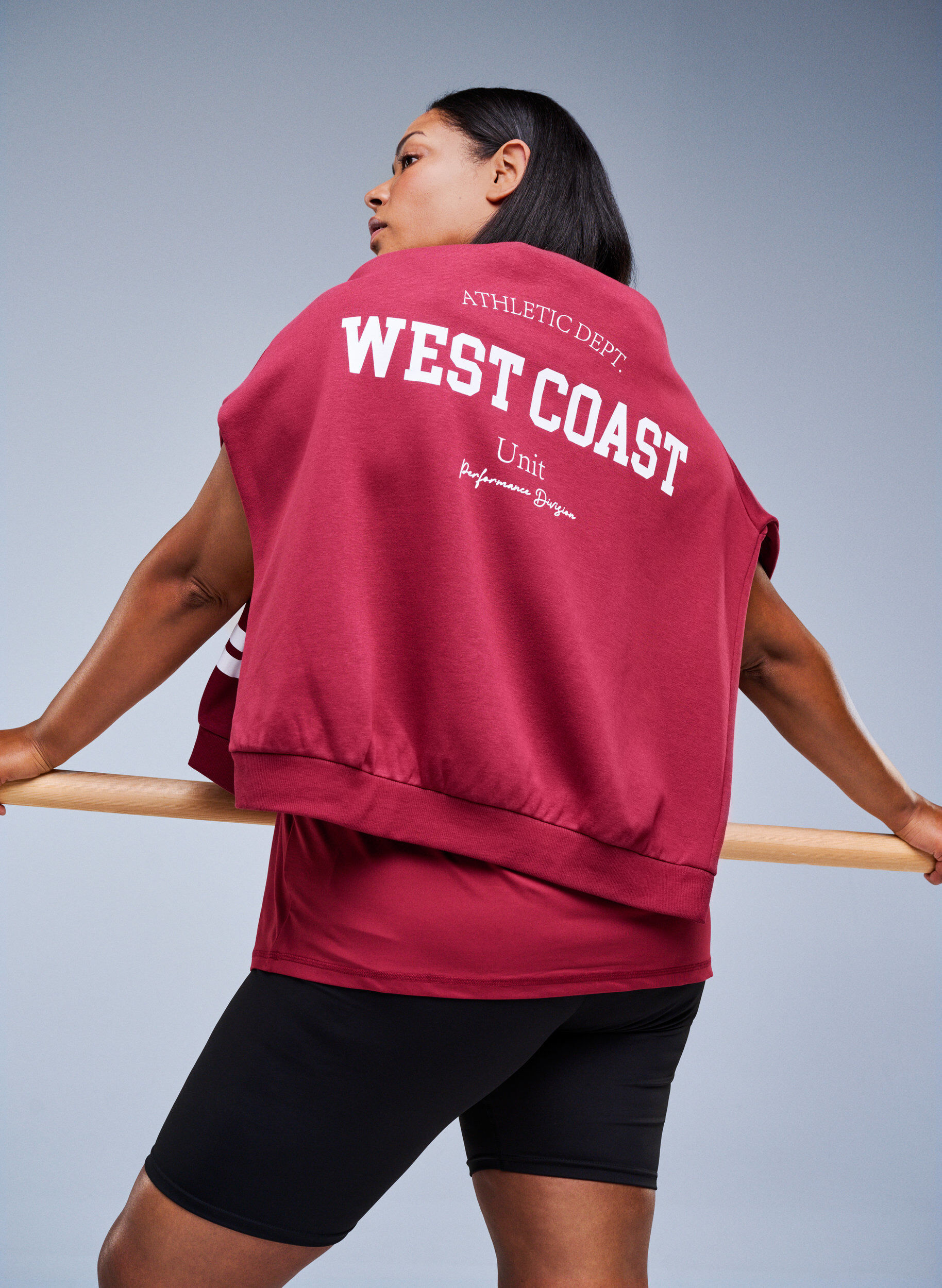 Koszulka treningowa w jednolitym kolorze