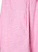 Linen and viscose tunic with A-shape, Pink, Packshot image number 3
