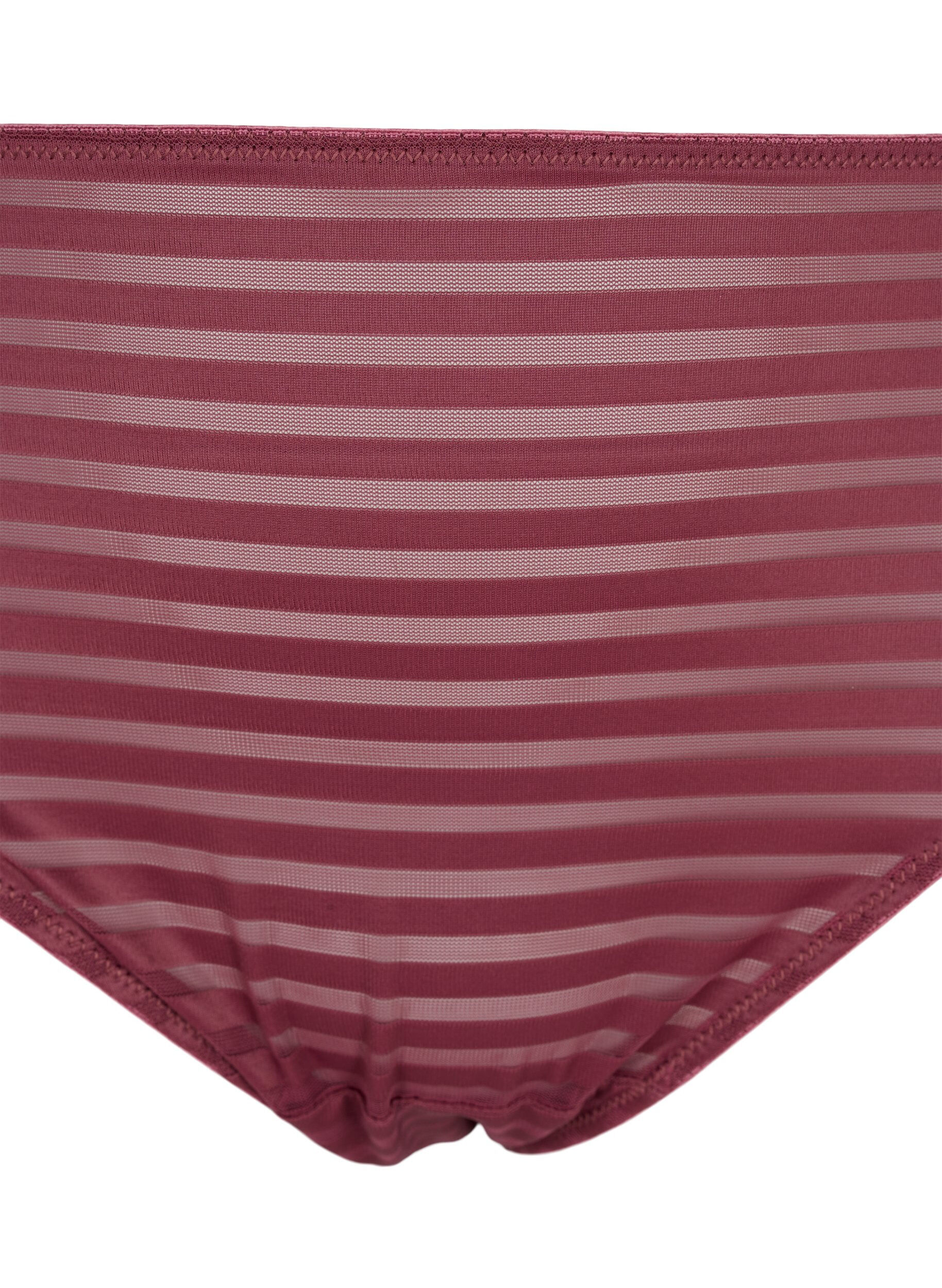 Zizzi  Majtki typu tai w paski z regularnym stanem, Nocturne ASS, Packshot image number 2