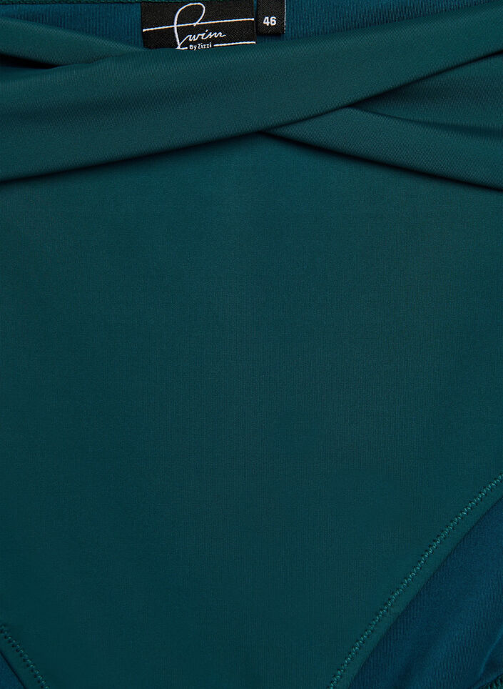 Figi damskie bikini z kokardka, Zielony, Packshot