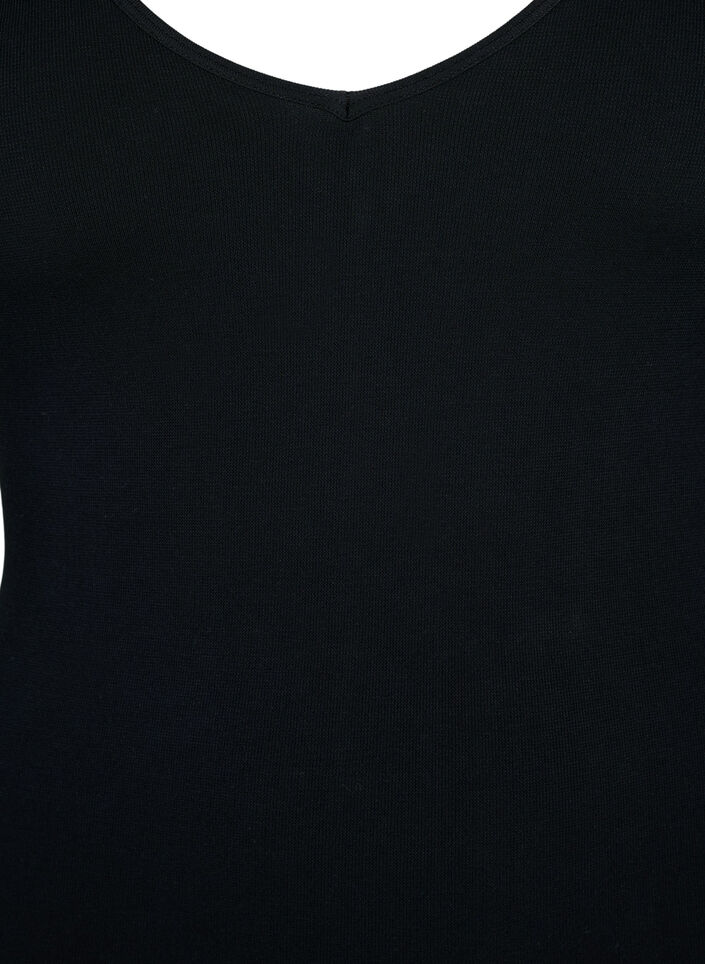 Bezszwowy top z modalu, Black, Packshot image number 2