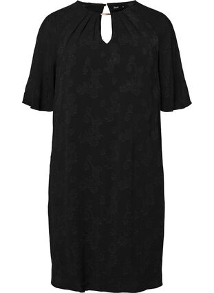 Sukienka z krótkim rekawem, Black, Packshot image number 0