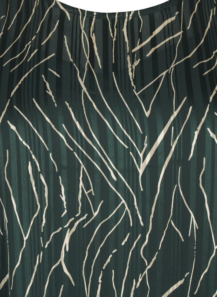 Krótka sukienka z nadrukiem i okraglym dekoltem, Scarab Safari AOP, Packshot image number 2