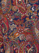 Wiskozowa bluzka z motywem paisley i rekawami do lokcia, Niebieskie, Packshot image number 2