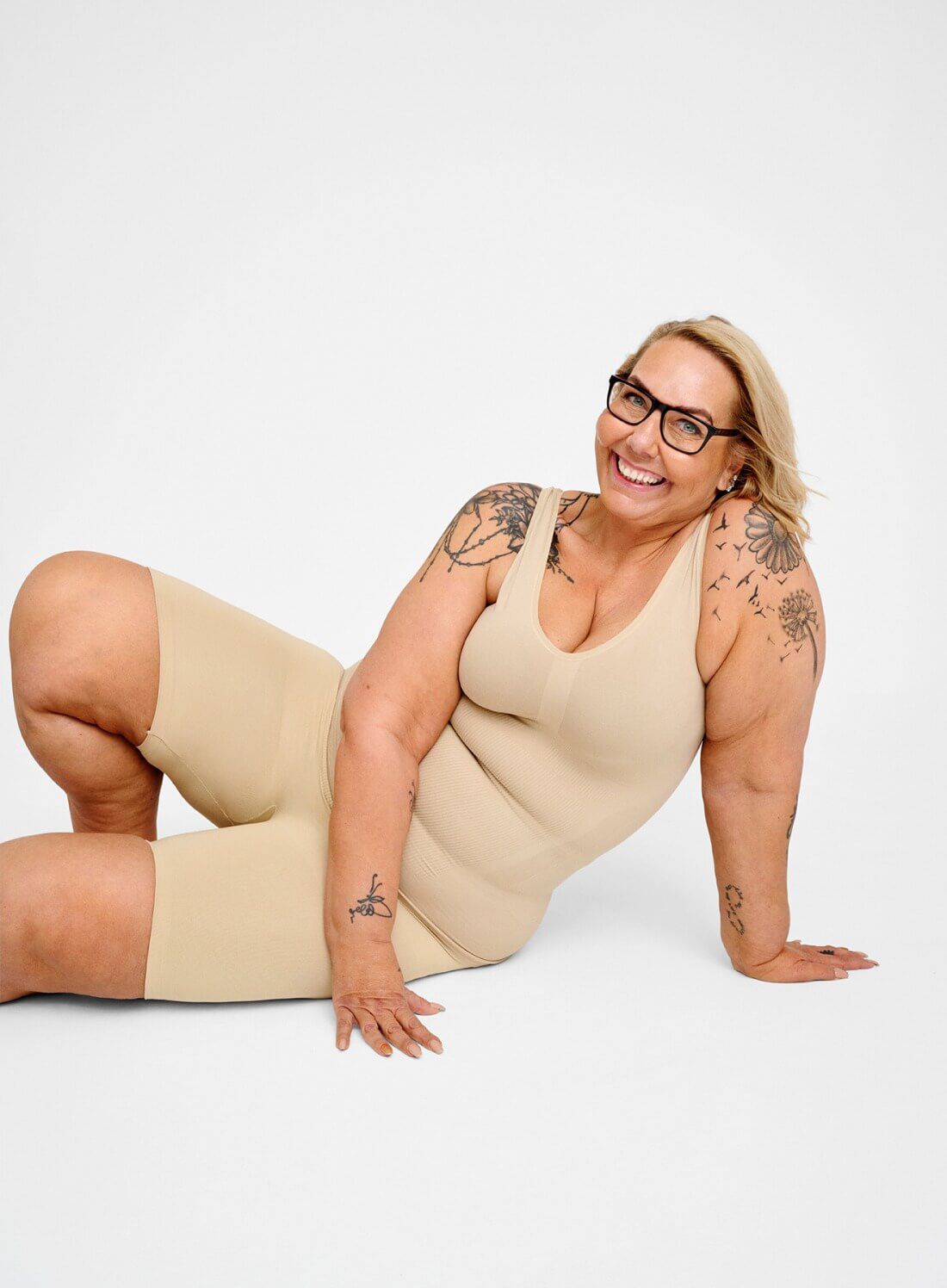 Zizzi Modelujące szorty i top , , Model