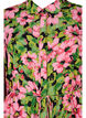 	 Wiskozowa sukienka koszulowa z nadrukiem w kwiaty, Pink G. Flower AOP, Packshot image number 2