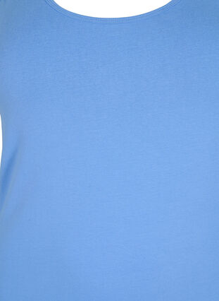 Podstawowa bawelniana koszulka, Blue Bonnet, Packshot image number 2