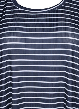 Flash – sukienka w paski z krótkim rekawem, Night S. W. Stripe, Packshot image number 2