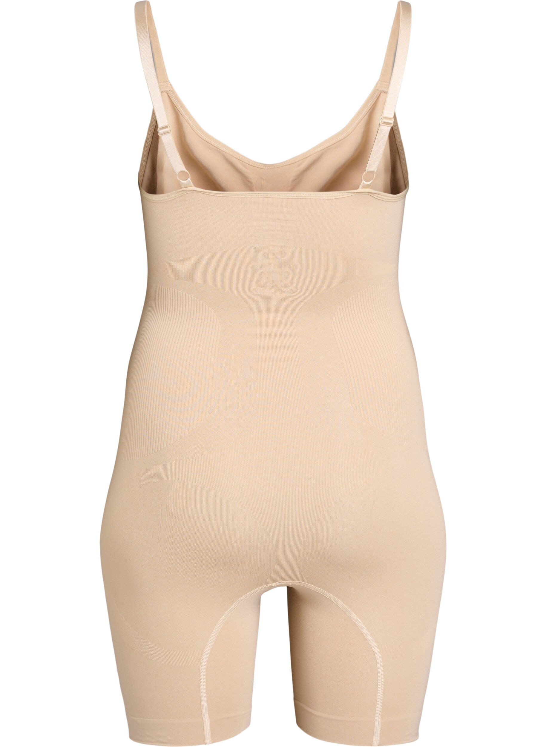 Zizzi Body modelujace z otworem na dole, Beżowy, Packshot image number 1