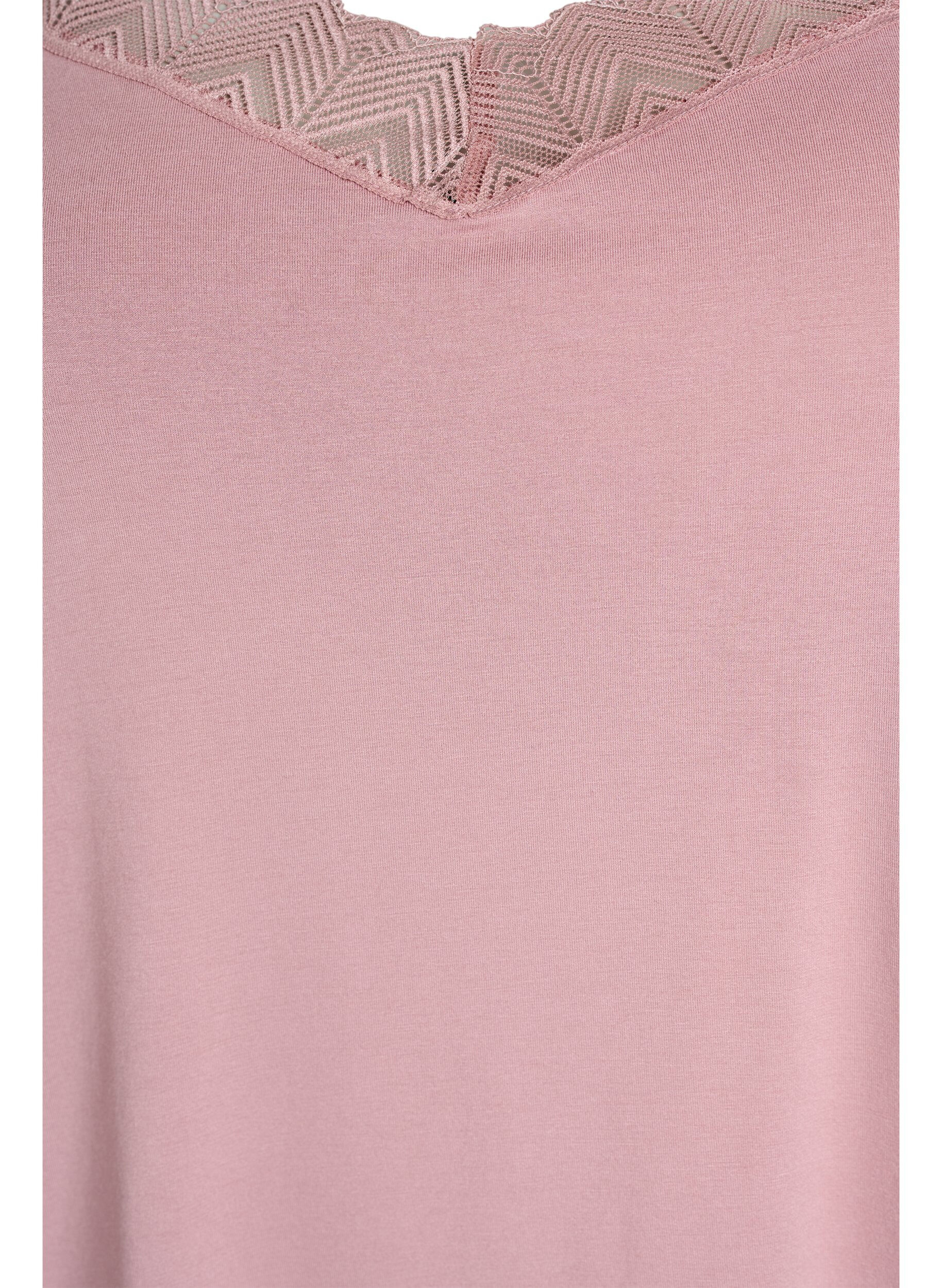 Zizzi Top z koronkowym detalem i ramiaczkami typu spaghetti, 1342, Packshot image number 2