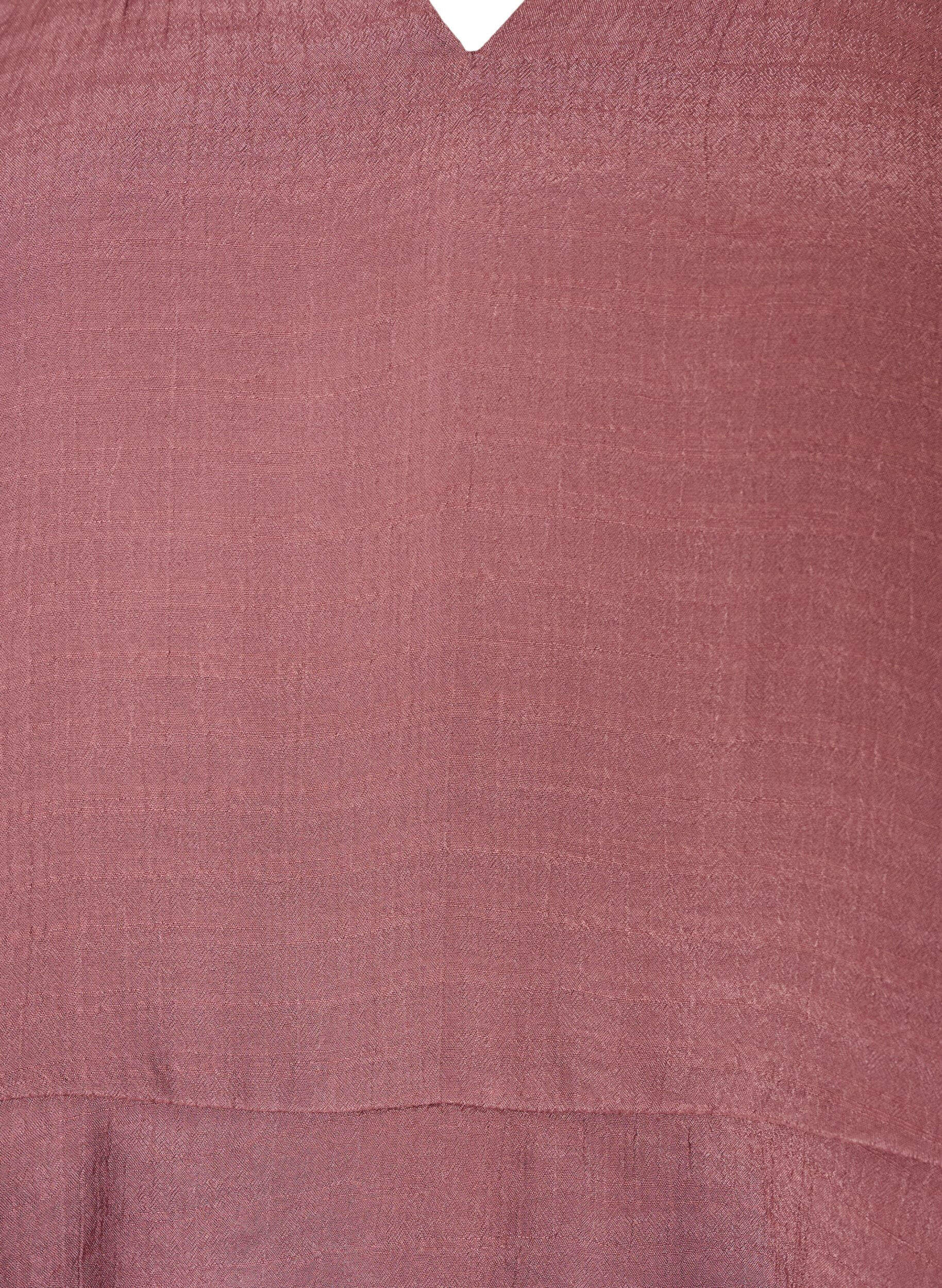 ZizziBluzka z 3/4-sleeves i falbankami, R&oacute;żowy, Packshot image number 2