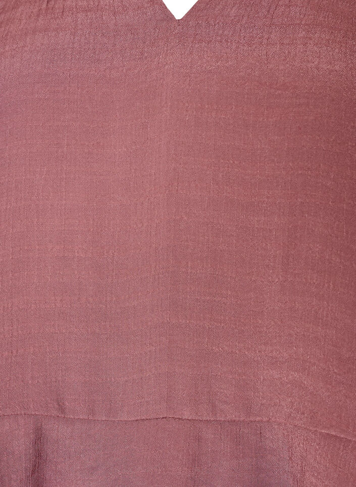 Bluzka z 3/4-sleeves i falbankami, R&oacute;żowy, Packshot image number 2