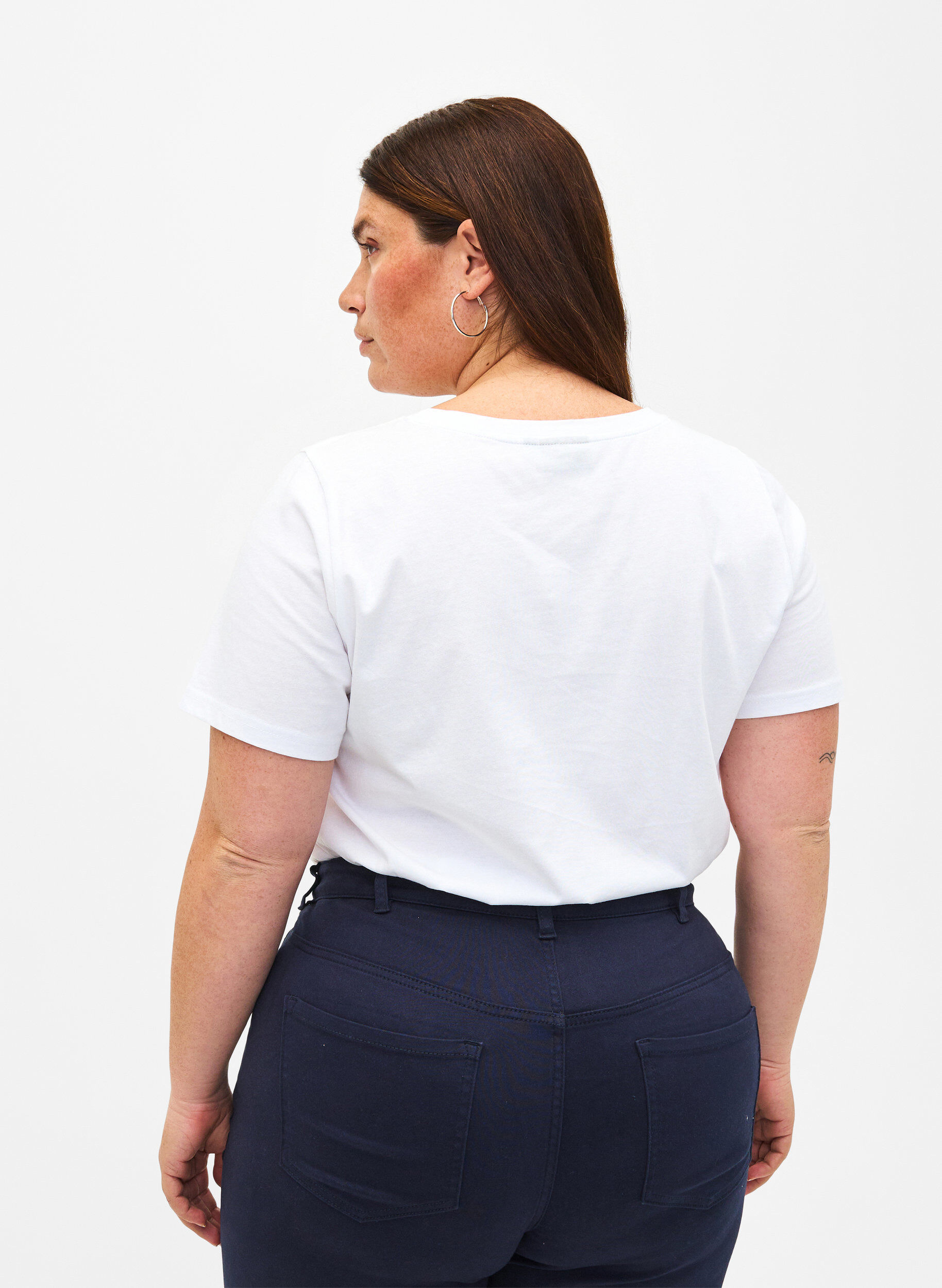 Zizzi Koszulki z motywem kwiatowym, Bright W. w. Flower, Model image number 1