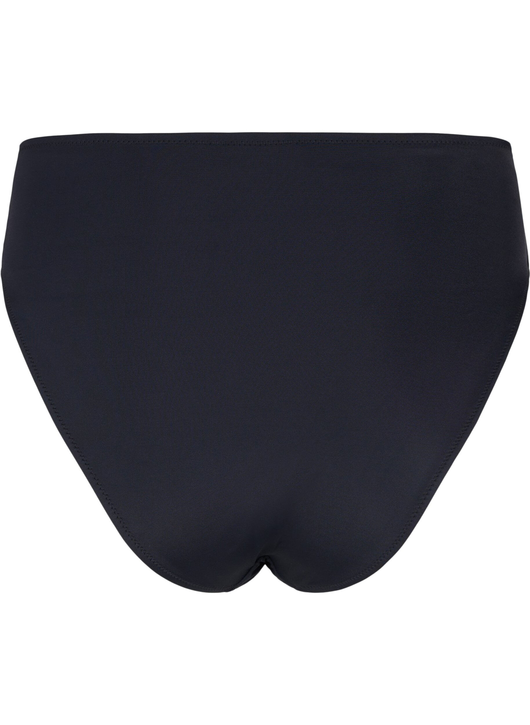 Zizzi D&oacute;l bikini z wysokim stanem, Black, Packshot image number 1