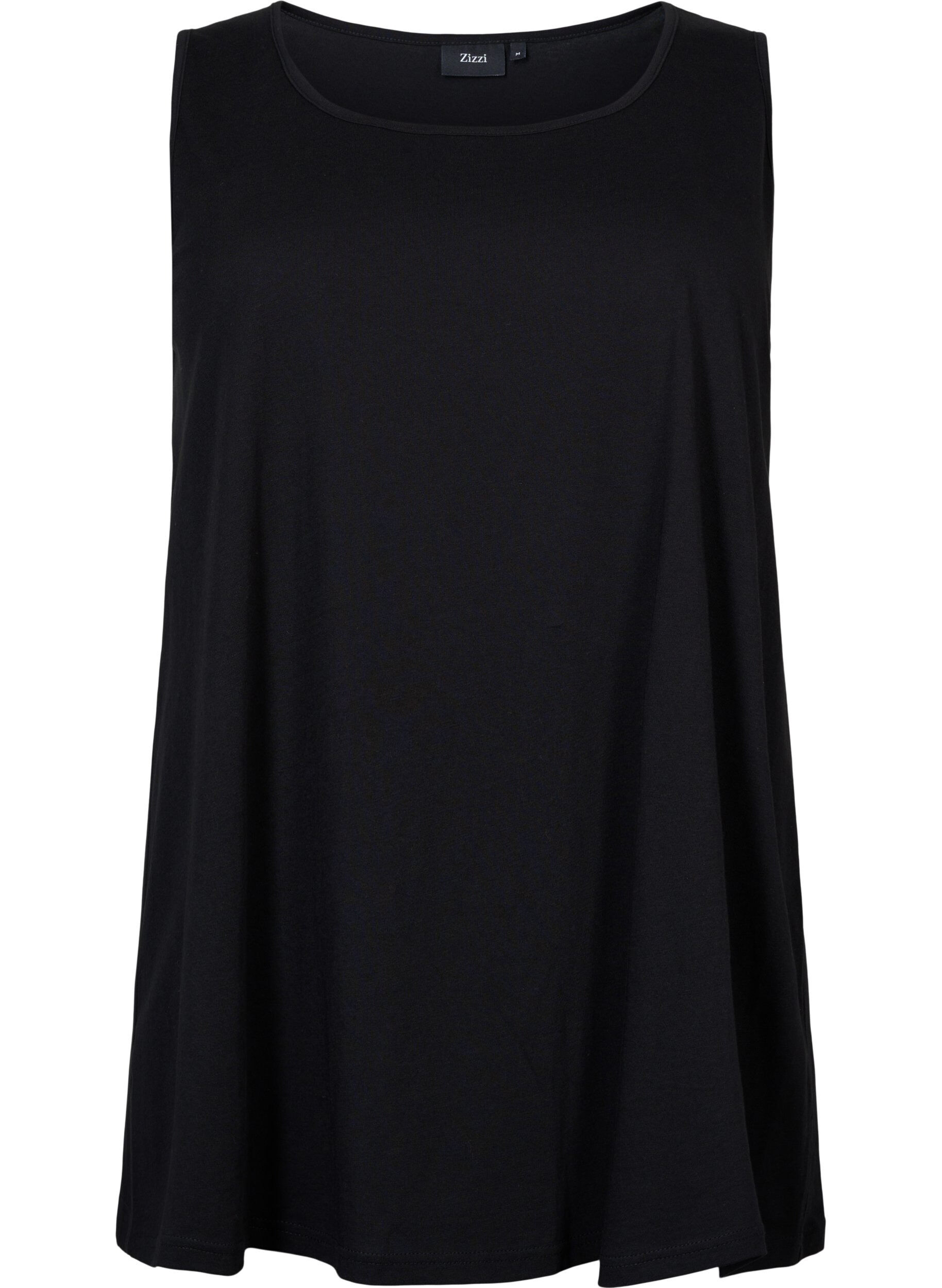 Bawelniany top o&nbsp;rozszerzanym fasonie