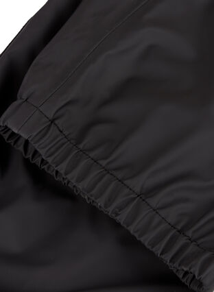 Spodnie przeciwdeszczowe z klejonymi szwami, Black, Packshot image number 3