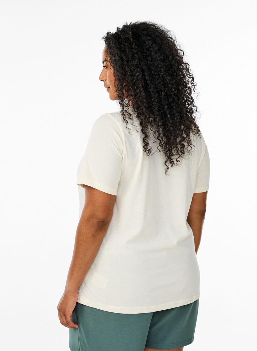 FLASH - T-shirt z nadrukiem, Biały, Model image number 2