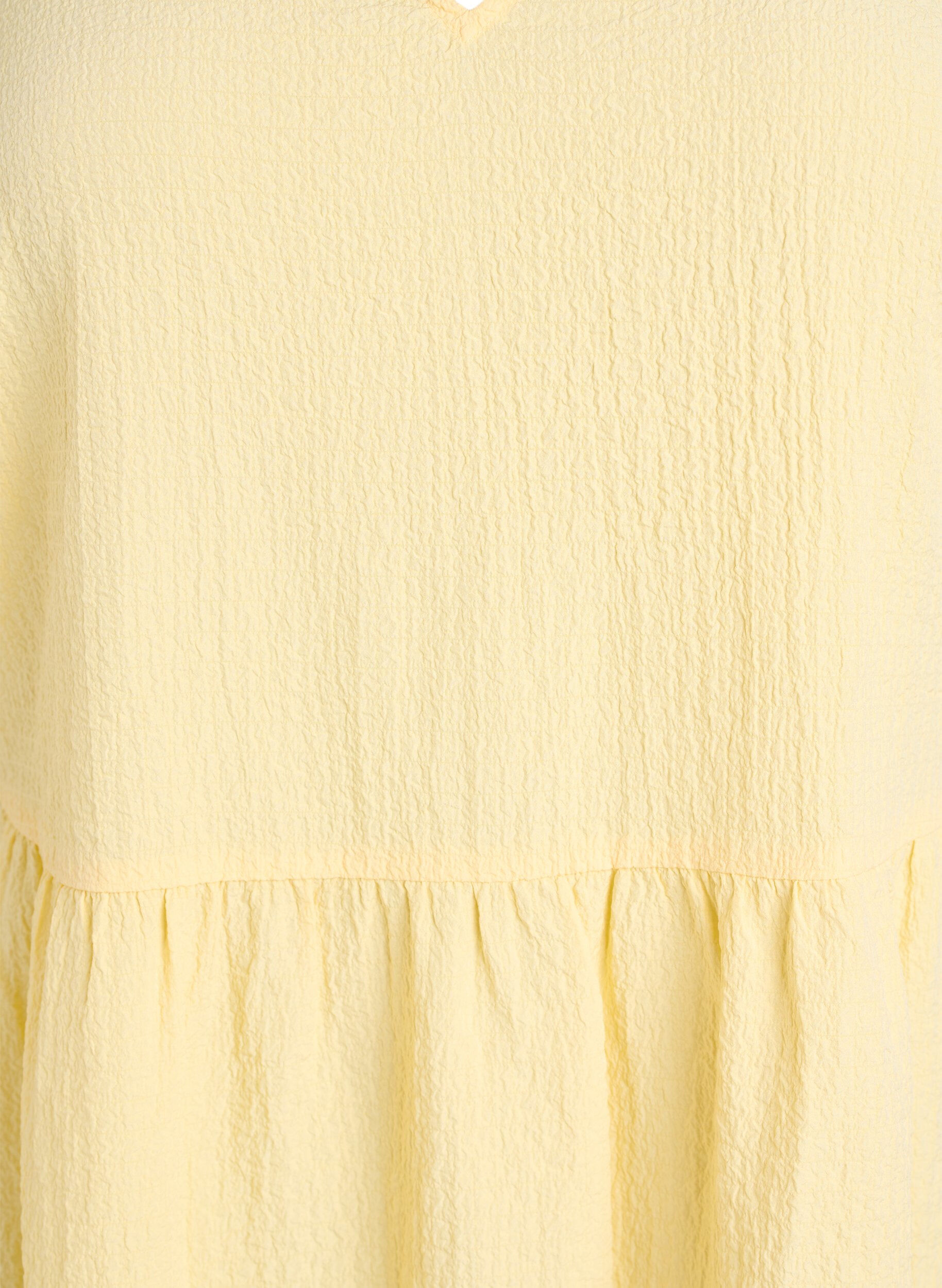 ZizziKr&oacute;tka sukienka o kroju A, Ż&oacute;łty, Packshot image number 2