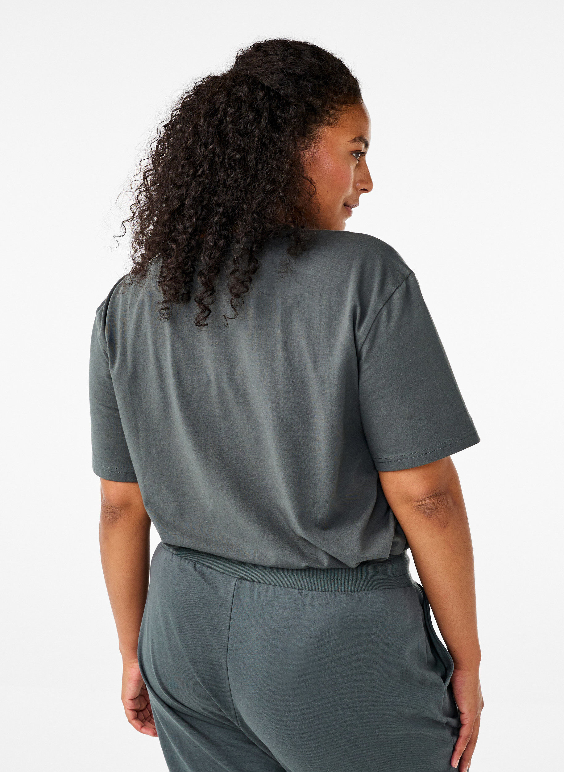 Zizzi Sportowa koszulka z bawelny organicznej, , Model image number 2