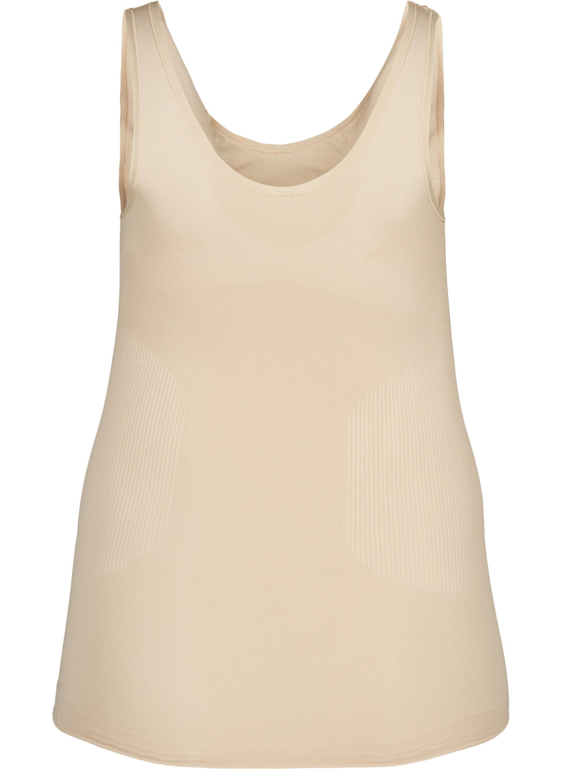 ZizziTop modelujacy z szerokimi ramiaczkami, Beżowy, Packshot image number 1