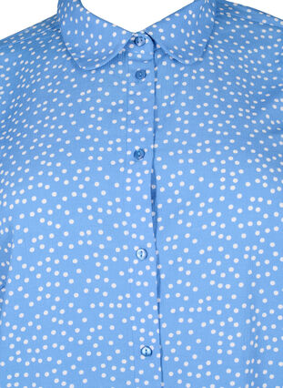 FLASH – koszula w kropki, Marina White Dot, Packshot image number 2