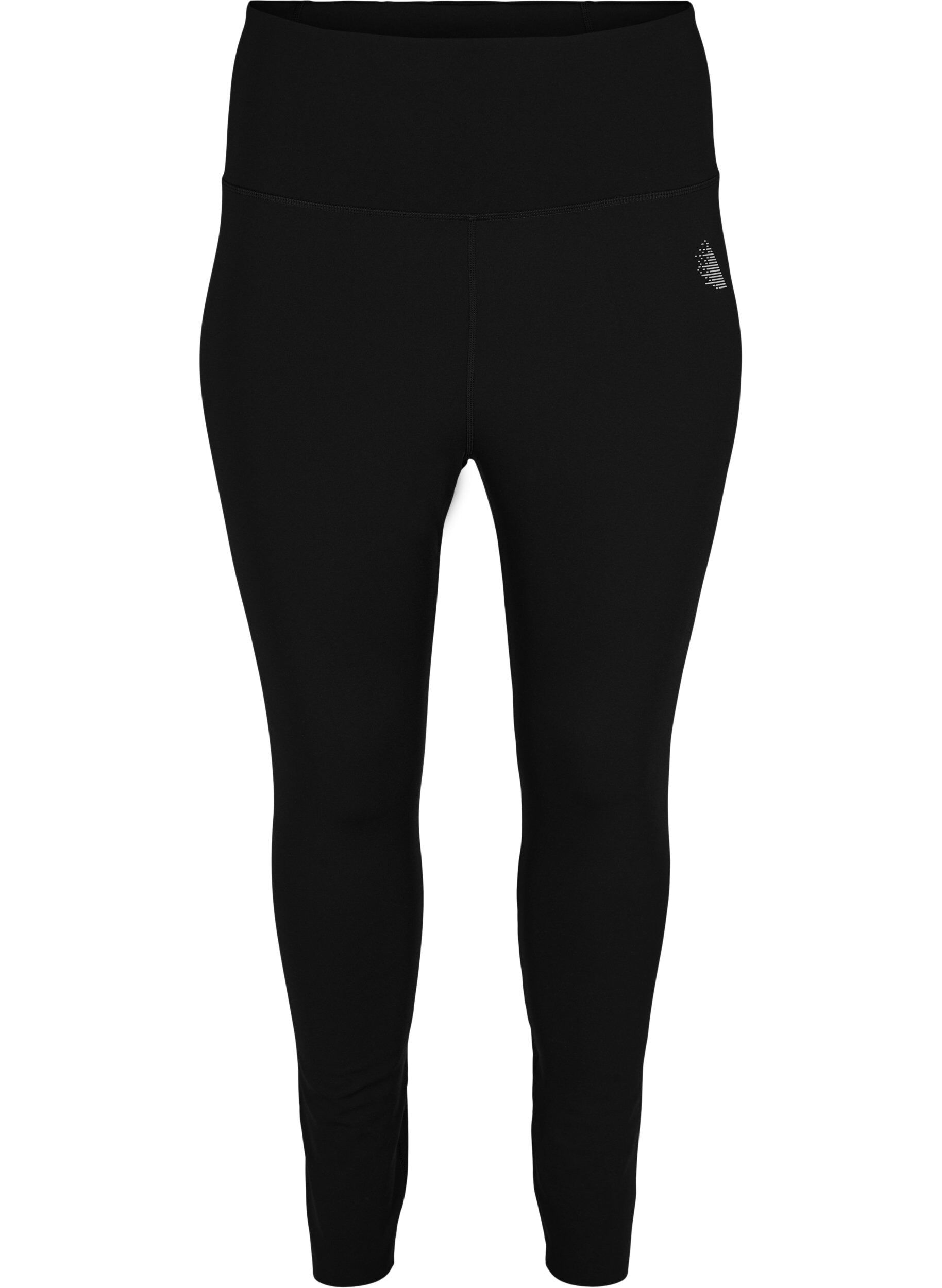 Zizzi CORE, SUPER TENSION TIGHTS &ndash; Legginsy z kieszenia wewnetrzna, Czarne, Packshot image number 0