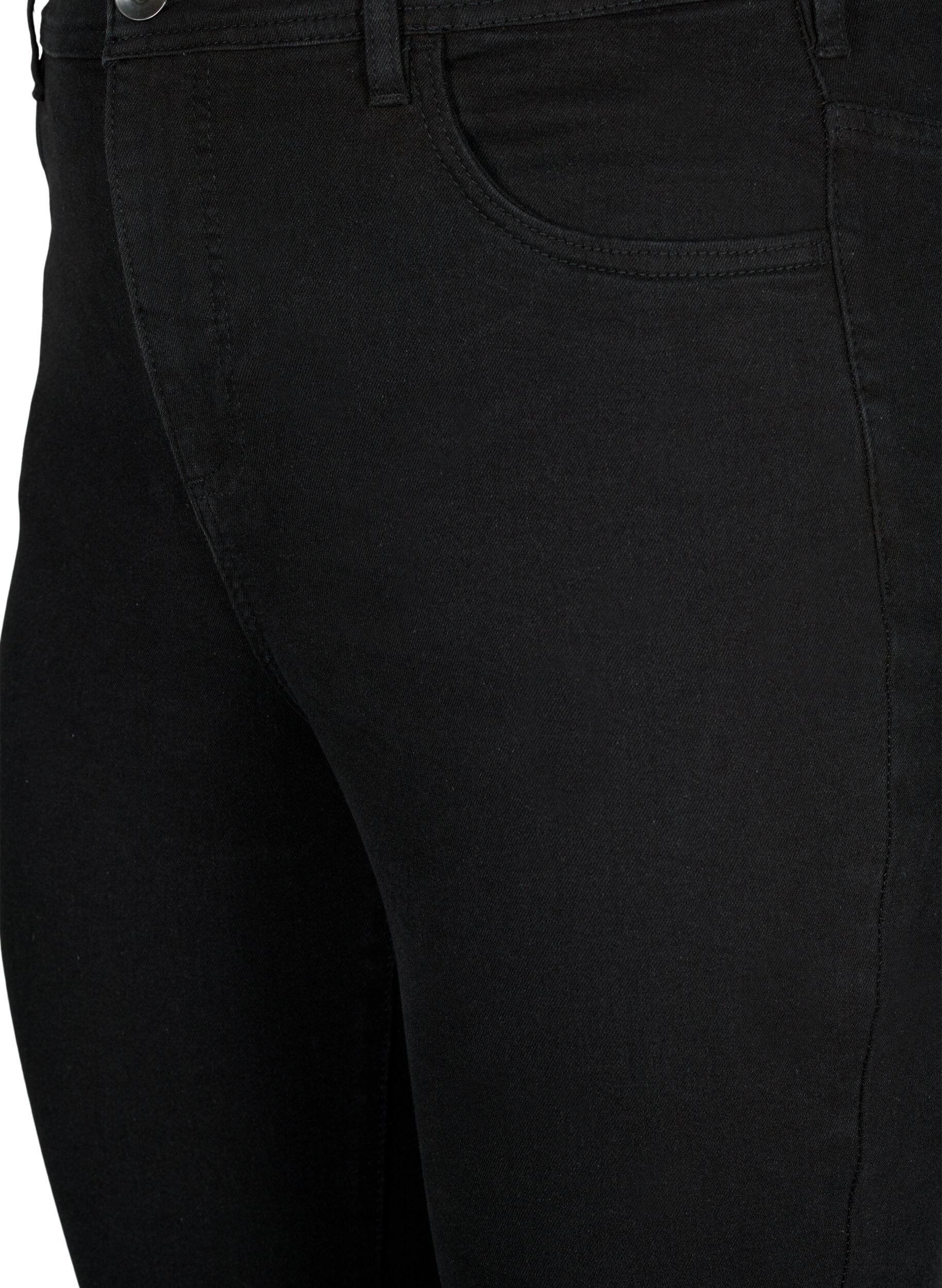 ZizziJeansy o bardzo waskim kroju, Czarne, Packshot image number 2