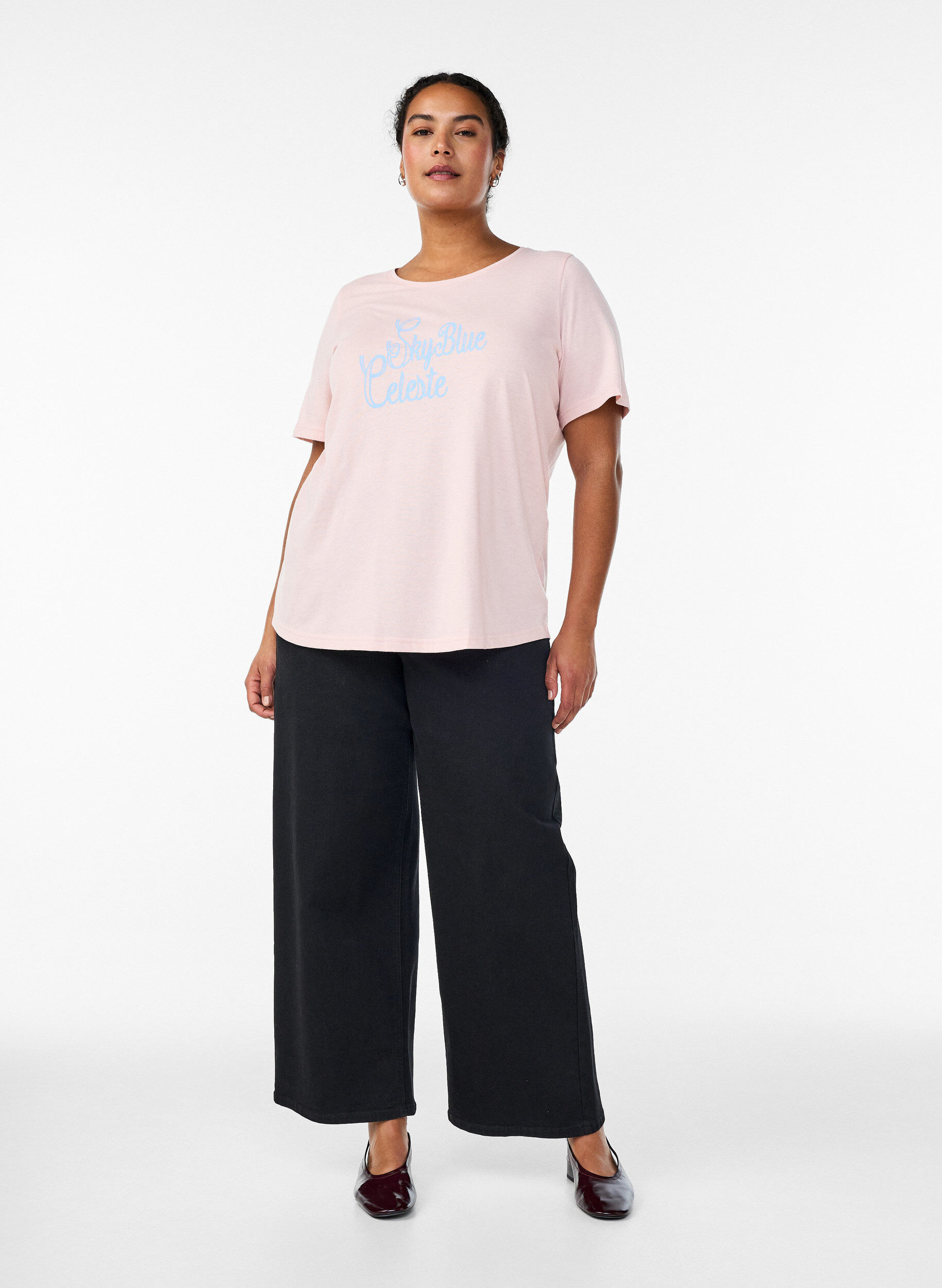 ZizziKoszulka z nadrukiem, R&oacute;żowy, Model image number 1