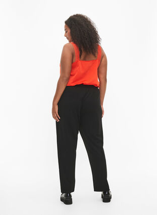 Flash - Spodnie o prostym kroju, Black, Model image number 1