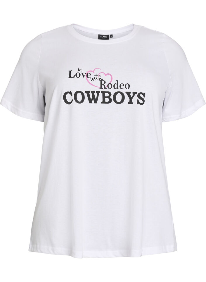 FLASH - Koszulka z nadrukiem, Biały, Packshot image number 0