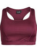 Biustonosz sportowy z tylem typu racerback, Czerwony, Packshot image number 0