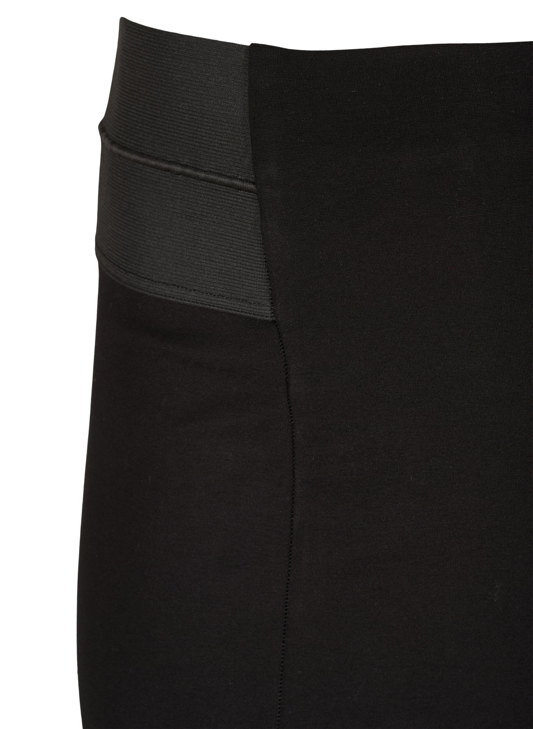 ZizziDopasowana sp&oacute;dnica z elastyczna talia, Czarne, Packshot image number 2