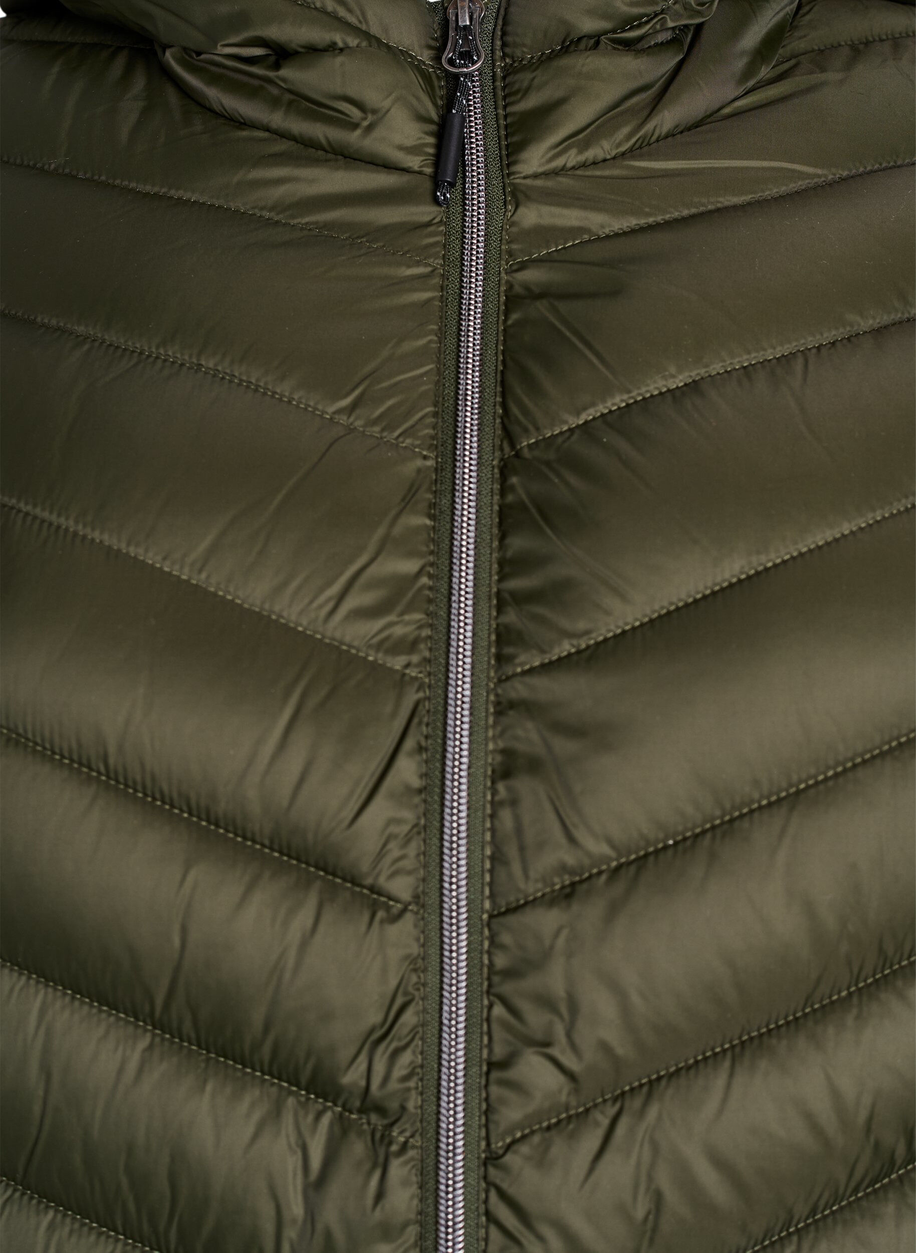 Zizzi Lekka kurtka z kapturem, Zielony, Packshot image number 2