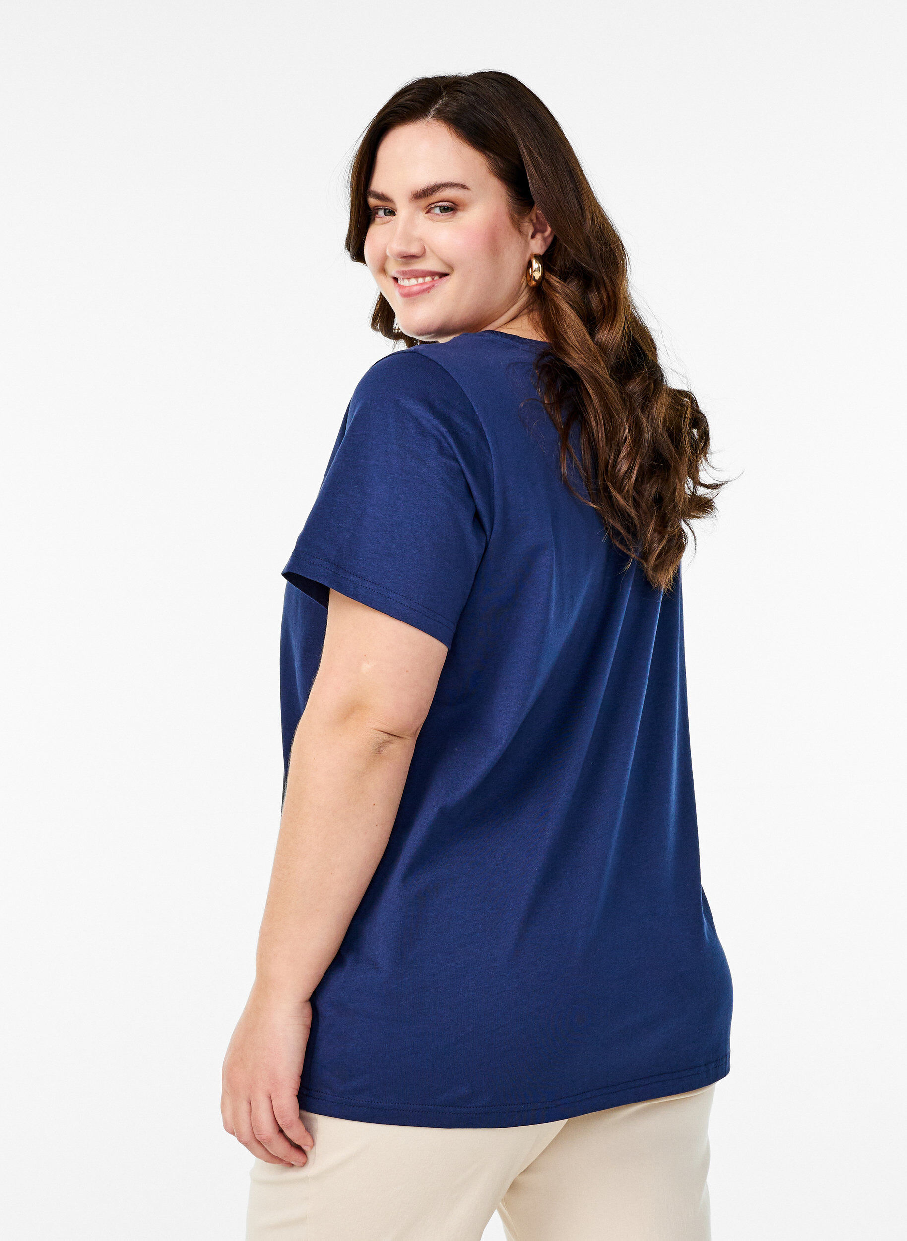 Zizzi Koszulka z haftem w truskawki, Naval A. W. Berry, Model image number 1