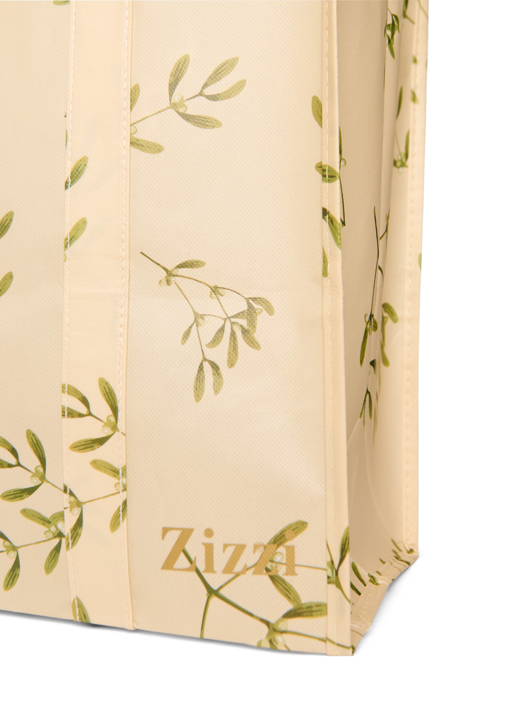 Zizzi Torba na zakupy z suwakiem, Beżowy, Packshot image number 2