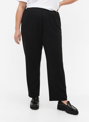 Flash - Spodnie o prostym kroju, Black, Model image number 3