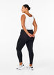 Bezszwowe legginsy Basic, Czarne, Model image number 2