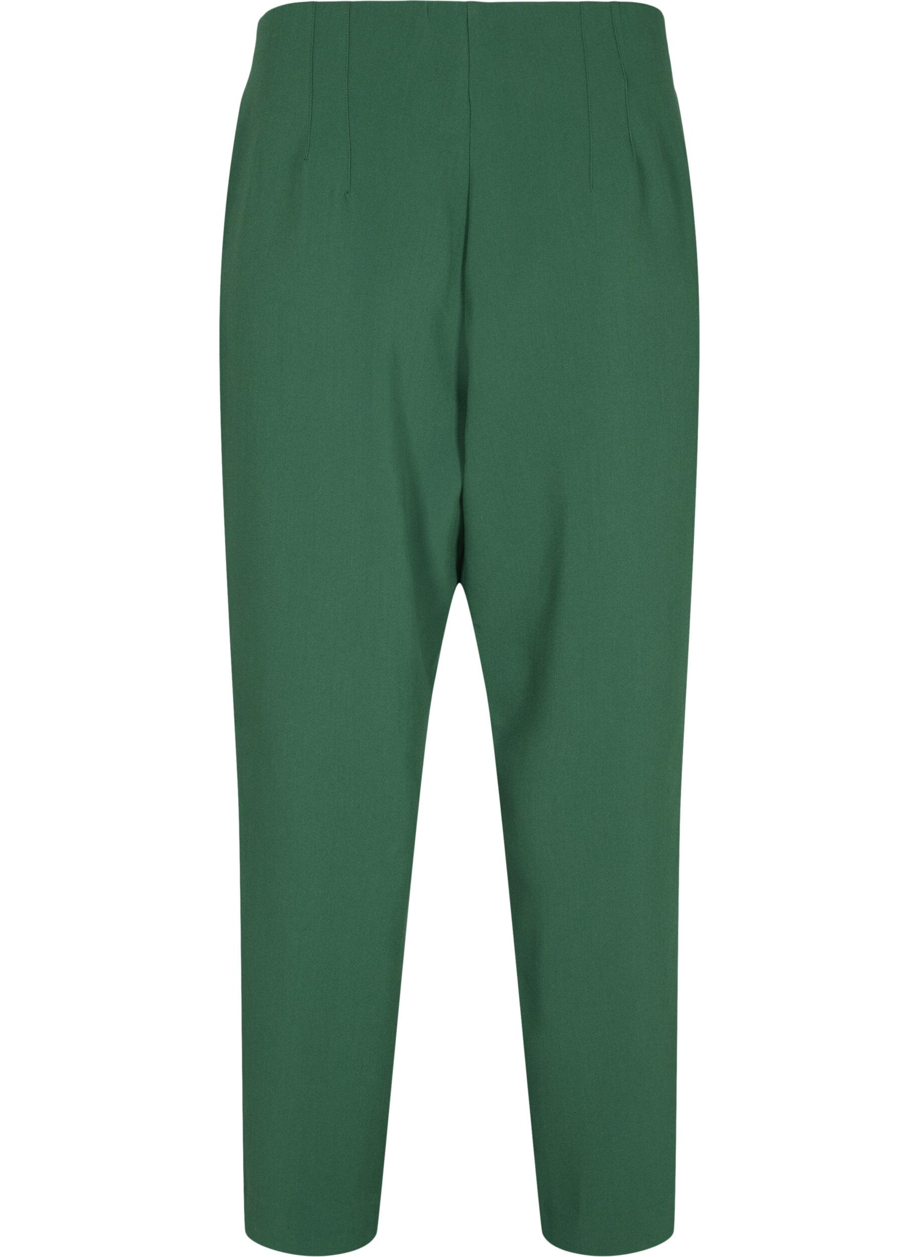 Zizzi Classic high-waisted trousers, Formal Garden, Packshot image number 1